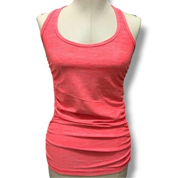 413 Old Navy | EUC Coral Pink Active Racerback Tank Top (Size XS-S) - Picture 2 of 7